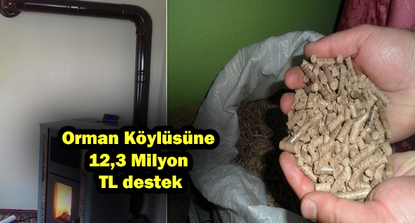 Orman Köylüsüne 12,3 Milyon TL destek