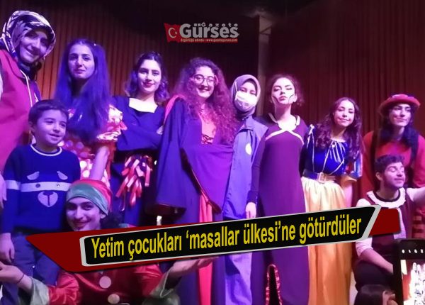 Yetim çocuklari ‘masallar ülkesi’ne götürdüler