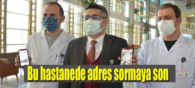 Bu hastanede adres sormaya son